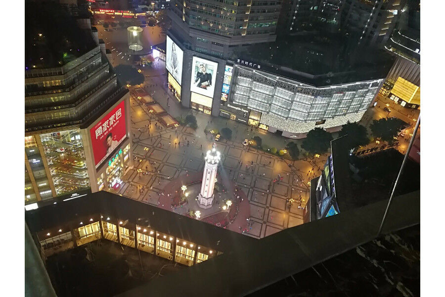 Xana Hotelle Jiefangbei Pedestrian Street Zhongxin Yuzhong Eksteriør billede